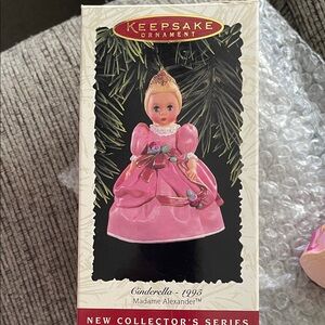 1995-1996 Madame Alexander Cinderella Hallmark Keepsake Ornament - Pink Dress